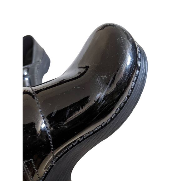 Dansko XP 2.0 Black Patent Leather Clogs Women's Size EU 36 US 5.5-6 Workwear - Picture 6 of 13
